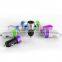 Small Micro Auto Universal Dual USB Car Charger For Apple And Android Devices