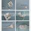 Dubai wooden decorative wall shelf modern lamp