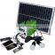 price portable home mini project 10W poly panel 7ah 12V solar led kit solar indoor lighting solar