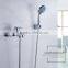 China telephone shower faucet set