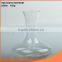 2016 good selling hand made borosilicate lead free clear glass wine decanter /single glass decanter