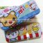 Cute Kids Pencil-box Double Layer Metal Pencil Case for Promotional