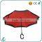 2016 hot sell C handle inverted car use umbrella