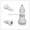 Wholesales portable charger 2 usb charger/dual usb mobile phone car charger for iphoneSE