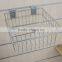 Slat Wall Metal Wire Basket Garage Storage Organisation Display 300x600x100mm