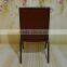 2016 Good Quality Metal Leather Restaurant Dinning Chair for hotel