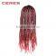 Hot new products for 2016 wholesale lacefront synthetic wigs, full face synthetic wigs