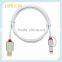 2016 Quick Charge 2in1 Dual-color Cable For Micro USB/Type-C Data Line