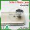 2014 best mobile lens magnetic mount lens 3in1 kits for iphone 6 plus samsung galaxy s5 s6 note 4 note 5 one m7 m8 m9 xiaomi