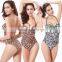 2016 Sexy Women Girl Lady Zebra Swimsuit Swimwear Padded Bikini set