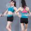 Hot 2016 Women's sexy Custom Plain Spandex Contrast Fitness Yoga sets