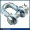 Lifting chain shackle, US d shackle G 210