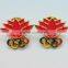 Post metal badge pin for staff