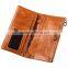 Women's Genuine Leather Wallet Clutch Purse Long Handbag Card Holder Checkbook