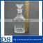 230 ml 8oz Square Glass Perfume Bottle Embossing Perfume Bottles