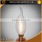 4000k dimmable vintage led filament edison bulb , clear gold galss led edison bulb