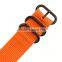 Infantry Sport Orange Zulu 22mm Nylon Fabric Watch Straps