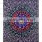 Psychedelic Star Mandala Tapestry Wall Hanging Bed sheet Twin Bedspread Indian Manufacturing Wholesale Tapestry Supplier