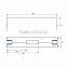 Elegant Top Quality Stainless Steel Clip Clamps Glass Shower Door Hardware