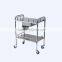 GT-CA02 Manufacturers Full Stainless Steel medical carts