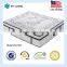 Super king size hotel bedroom royal memory foam pocket spring bed mattress EV1407#