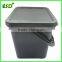 ESD 3 Gallon Plastic Bucket,PP Hospital Bucket With Lid With Handle
