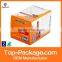 18 years manufacture gift packing clear pvc box