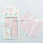 Custom shinning 3D pale pink caviars nail art sticker caviar mini beads nail decals manicure nail stcikers