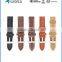 Premium Classic Genuine Leather Loop Strap for Apple Watch with Metal Adapter