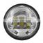 Sanyou 6000K 1260LM 30W LED motorcycle light, 4.5inch chrome color fog light