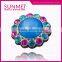 Hot Sale New Products for 20mm Rhinestone Plastic Flower Buttons for Garments