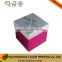 Wholesale handmade custom gift paper box packaging paper box with ribbon