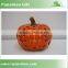 Ceramic harvest pumpkin with led light decoration