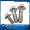 Supplier from China GT Stainless Steel a2 a4 Hex Head Flange Bolt DIN931 DIN6912