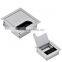 New design office workstation Aluminum matter table-top cover