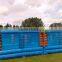 palm tree inflatable volleyball field