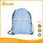 Hot sale!!! custom nylon drawstring mesh backpack bag factory