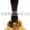 antique brass bell with wooden handle for church