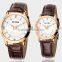 Romantic brown belt watch of the eternal