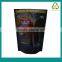 Bottom Gusset Bag Custom Printed Resealable Pouch With Zipper