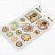 Customized transparent flower epoxy sticker
