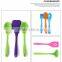 Multi-Colour Heat Resistant Silicone Kitchen Cooking Utensil BBQ Set