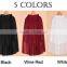 Summer Women's Net Yarn Casual Long Skirt Candy Color Solid Maxi Skirt