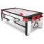 Wholesale price 5ft 6ftf7ft 2 in1 rotating game table air hockey table /pool table combo