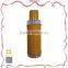 New collection bright organge leather fragrance pump spray bottle