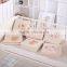2016 New Design Air Layer Embroidery Colored Cotton Knitted Baby Blanket