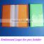 colorful or transparent pvc book cover and cheapest pvc book cover