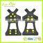 4 Sizes 10 Spikes Climbing Walking Silicone Snow Ice Gripper, Shoe Cover Crampons