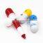 Pill Ball Point Pen Telescopic Vitamin Capsule Ballpen Stationery