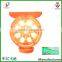 Hot sale super bright solar barricade warning light